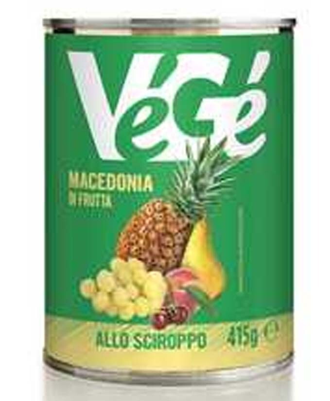 MACEDONIA ALLO SCIROPPO IN LATTA GR.420 DELMONTE