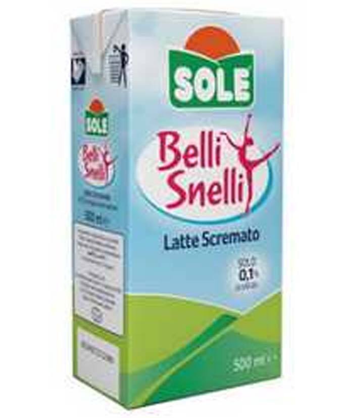 LATTE SOLE SCREMATO UHT BELLISNELLI ML 500