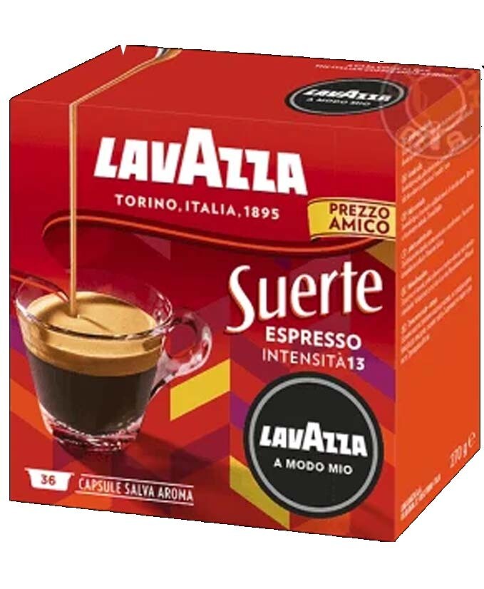LAVAZZA SUERTE CAPS MODO MIO X36 10