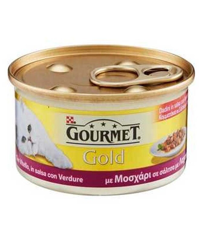 GOURMET GOLD DADINI VITELLO VERDURE GR 85 24