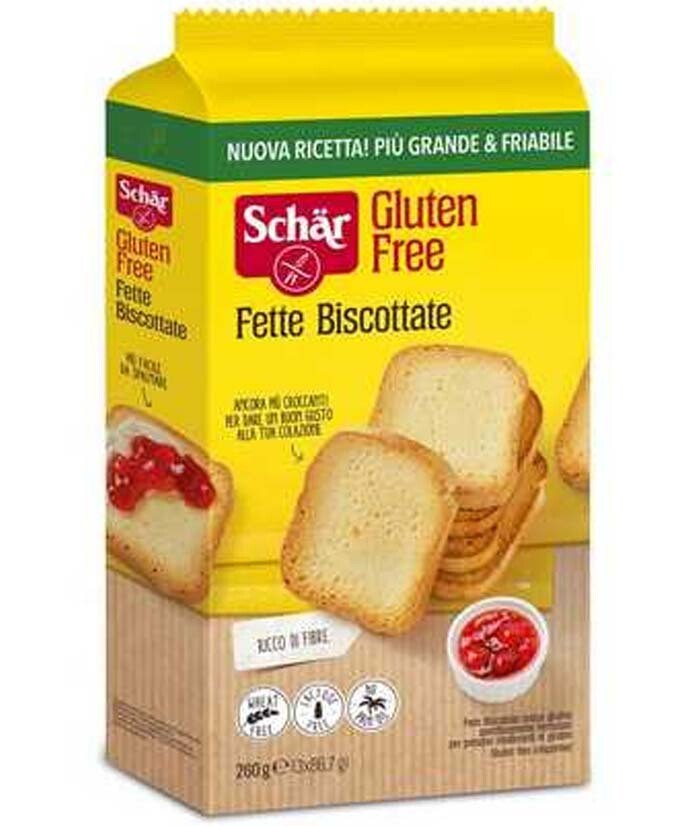 FETTE BISCOTTATE FETTE GLUTEN FREE 260G 10 DR SC