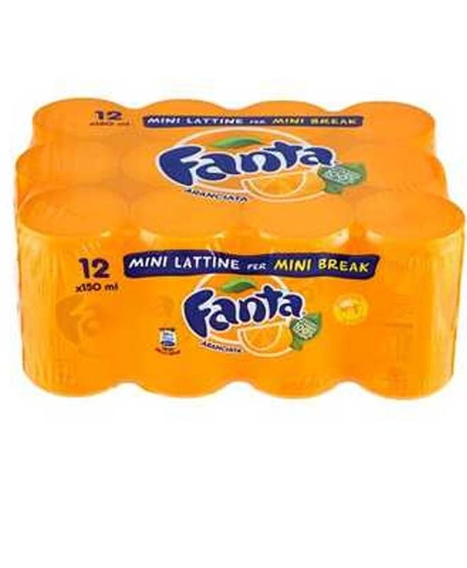 FANTA ORANGE LATTINA MINI CAN CL 15X6 4