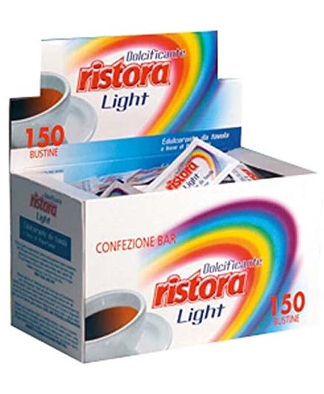 DOLCIFICANTE RISTORA LIGHT ESP 150 BUSTE 16 DOLCIFICANTE RISTORA LIGHT ESP 150 BUSTE 16