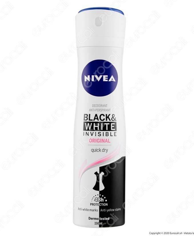 DEODOR NIVEA INVIS B WHITE ORIG SPRAY ML 150 12