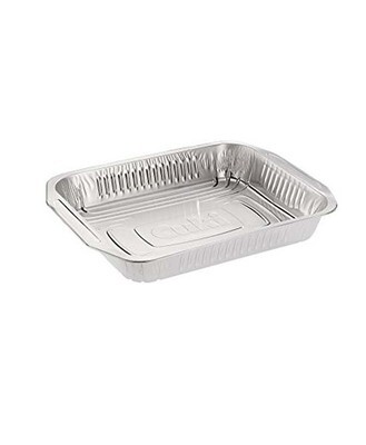 VASCHETTE ALLUMINIO 6 PORZIONI CUKI. 2 PZ SENZA COPERCHIO