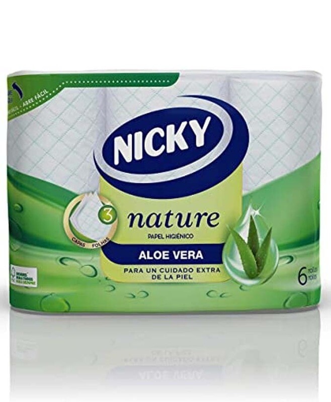 CARTA IGIENICA NICKY NATURE 3V DEC PROFUM 6ROT 7 CARTA IGIENICA NICKY NATURE 3V DEC PROFUM 6ROT 7