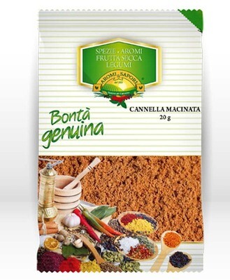 CANNELLA MACINATA GR 20 AROMI E SAPORI 40
