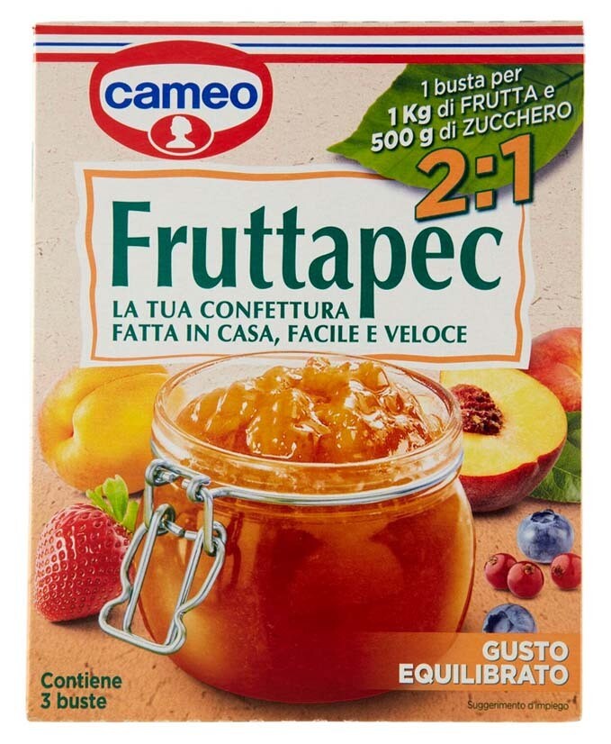 CAMEO FRUTTAPEC 2 IN 1 X3 75G 8