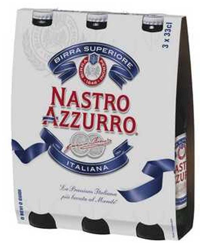 BIRRA NASTRO AZZURRO CL 33X3 BIRRA NASTRO AZZURRO CL 33X3