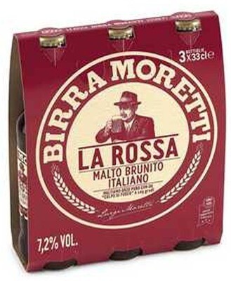 BIRRA MORETTI ROSSA D MALTO CL 33 X3 VAP7 2 8