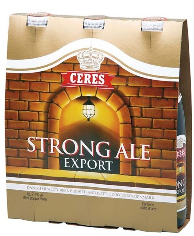 BIRRA CERES BIONDA STRONG ALE CL 33X3 BIRRA CERES BIONDA STRONG ALE CL 33X3