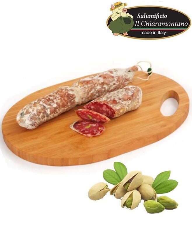 SALAME AL PISTACCIO IL CHIARAMONTANO GR 230 CIRCA