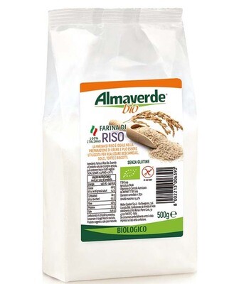 ALMAVERDE FARINA DI RISO BIO GR 500