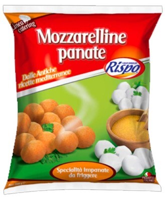 RISPO MOZZARELLE PANATE P FORNO GR 500