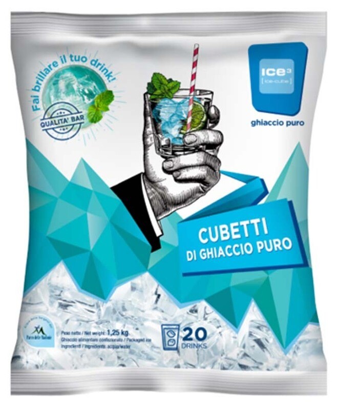 GHIACCIO A CUBETTI KG 2 5 5