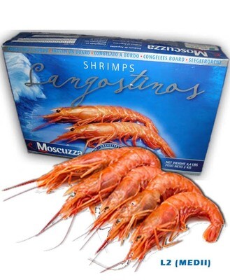 GAMBERI INTERI ARGENTINA L2 KG 2 PESCA NOVA