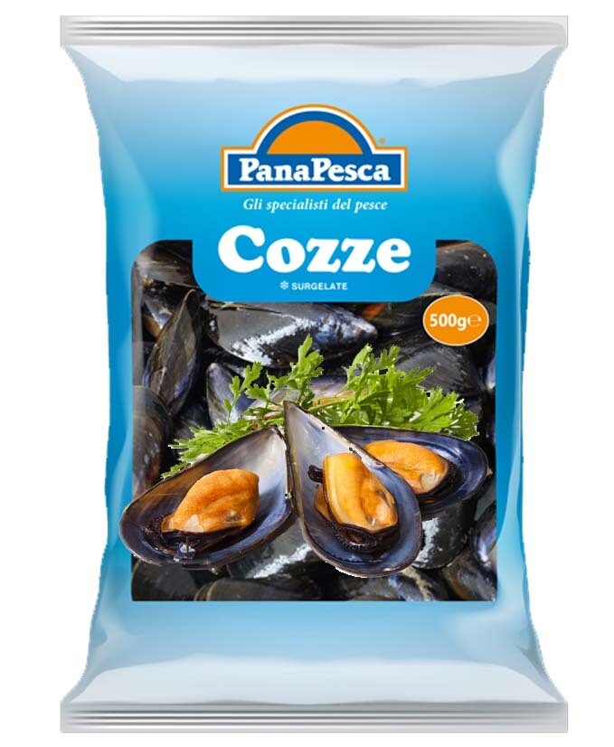 COZZE MEZZO GUSCIO IQF CILENE 60/80 GR.800