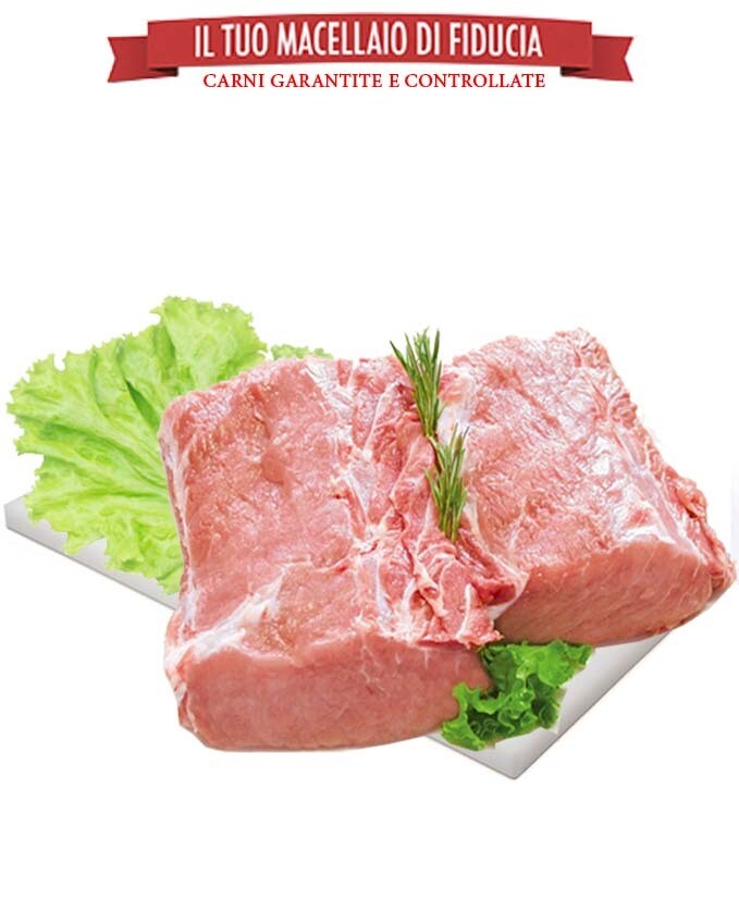 LONZA DI SUINO A TRANCIO (conf. da gr 500 ca)