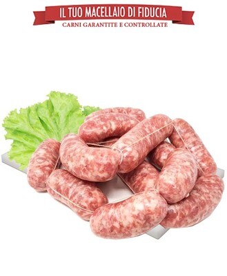 SALSICCIA DI SUINO MEDIA (conf. da gr 500 ca)