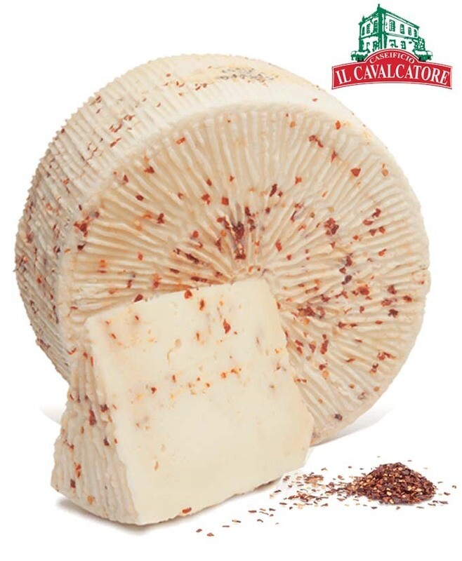 PECORINO I° SALE PEPE ROSSO IL CAVALCATORE (ALL'ETTO)