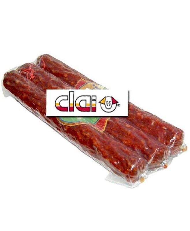 SALSICCIA PICC DRITTA X PIZZA GR 650X3 CLAI (AL KG. CONF. DA TRE PEZZI)