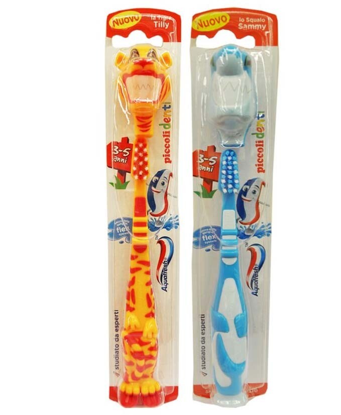 SPAZZOLINO AQUAFRESH FLEX AMICI 12