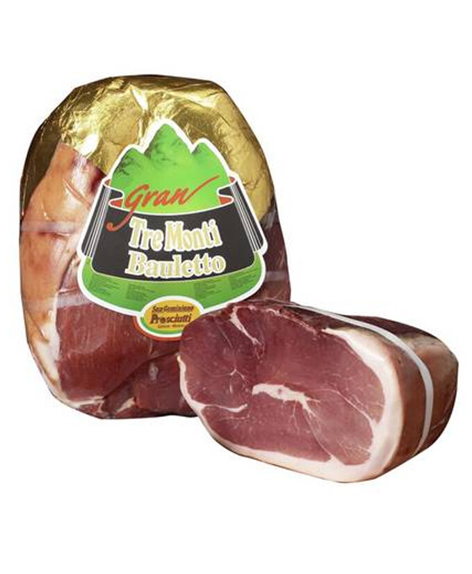 -12040- PROSC.CRUDO &quot;TRE MONTI&quot; BAULETTO 1/2 KG,3