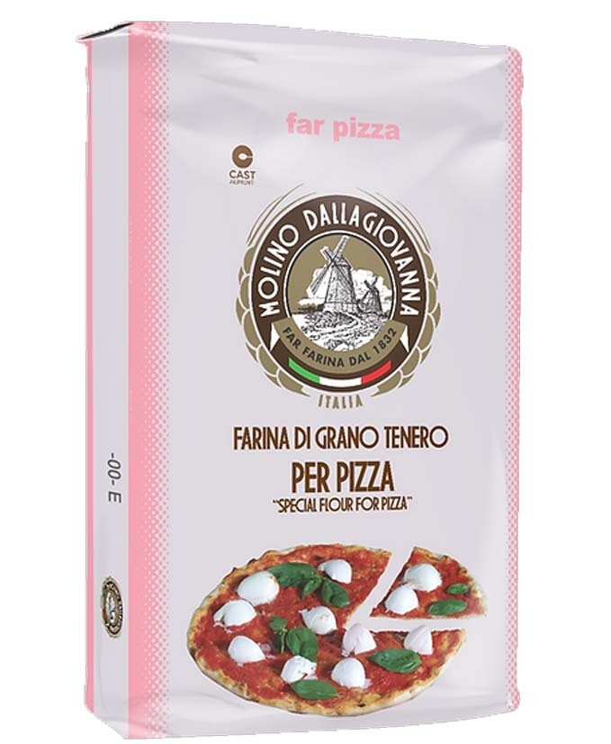 -11787- FARINA MOLINO DALLA GIOVANNA FR PIZZA 00 ROSA KG.25 W200