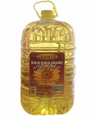 OLIO SEMI GIRASOLE ALTOLEICO PET LT 10 2 DESANTIS