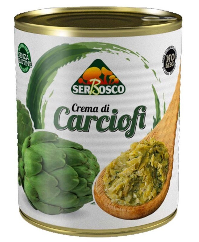 CREMA DI CARCIOFI SERBOSCO GR 800 CREMA DI CARCIOFI SERBOSCO GR 800