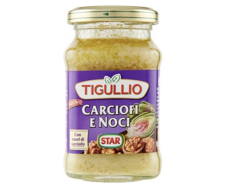 PESTO TIGULLIO CARCIOFI E NOCI GR,190(12) STAR