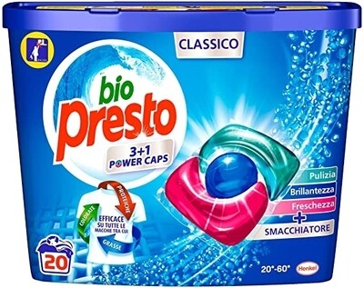 BIO PRESTO POWER CAPS CLASSICO X 20 PZ