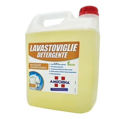 AMUCHINA DETERGENTE LAVASTOVIGLIE LT 5