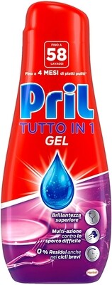 PRIL GEL LAVASTOVIGLIE TUTTO IN 1 LIMONE ML 630