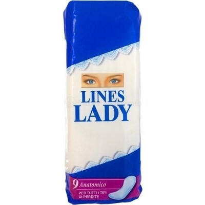 ASSORBENTI EST. LINES LADY ANATOMICO X 10