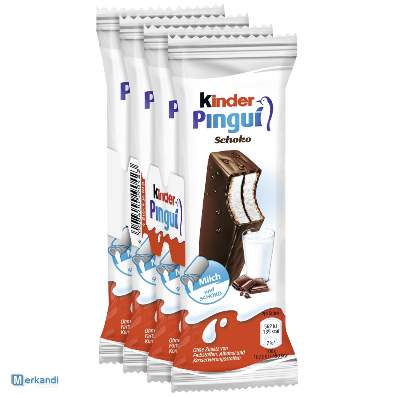 KINDER PINGUI' CACAO PZ 4 KINDER PINGUI' CACAO PZ 4