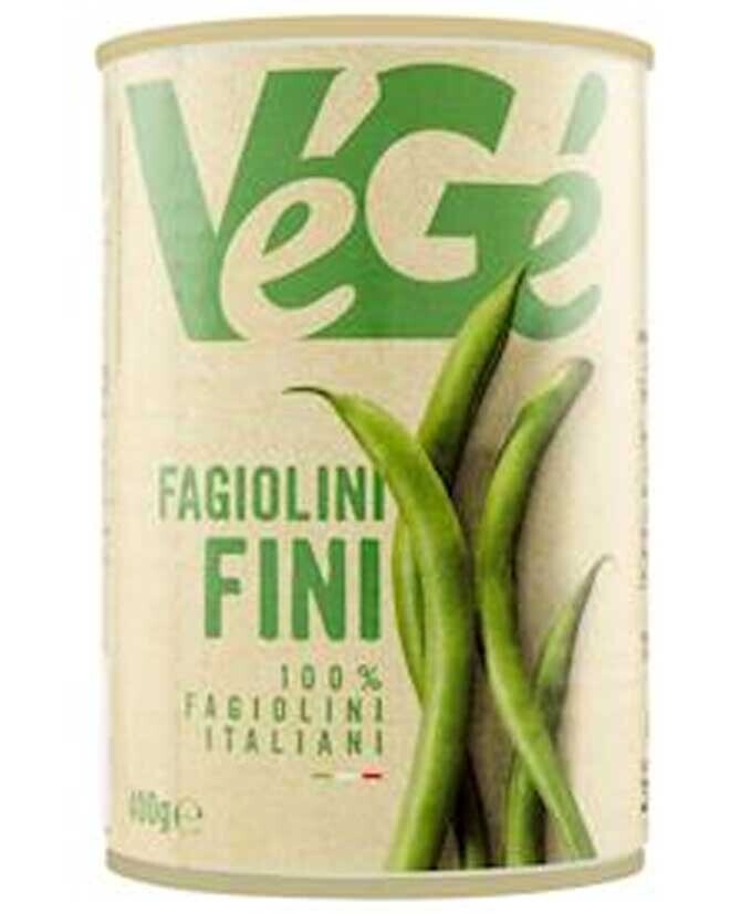 FAGIOLINI FINI IN LATTA GR 400 12 VEGE