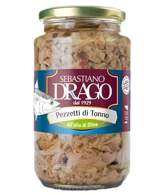 PEZZETTI TONNO O S VASO GR 300 S DRAGO 12