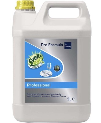 SVELTO LIQUIDO PER LAVASTOVIGLIE DETERGENTE PROFESSIONALE LT5
