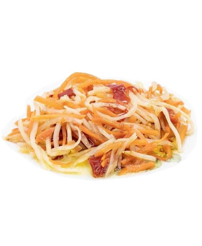 CONTORNO DI FILETTI DI VERDURE IN ACETO (ALL'ETTO)