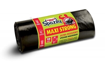 SACCO NERO ROTOLO MAXI STRONG DOMOPACK 150LT