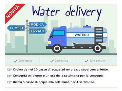 SERVIZIO DI WATER DELIVERY