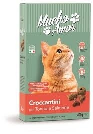 CROCCANTINI GATTO ADULT CON TON SALM GR 400 MUCHO AMOR
