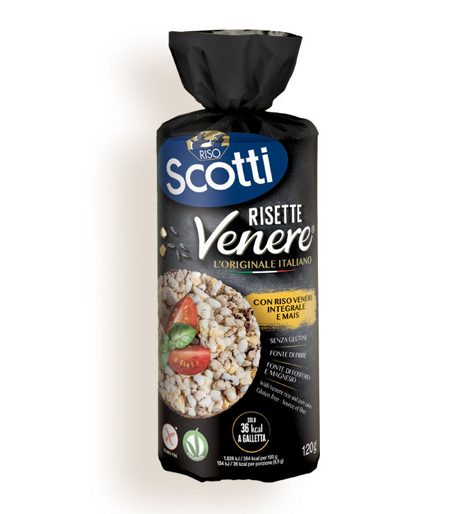 GALLETTE DI RISO VENERE E MAIS GR 130 SCOTTI