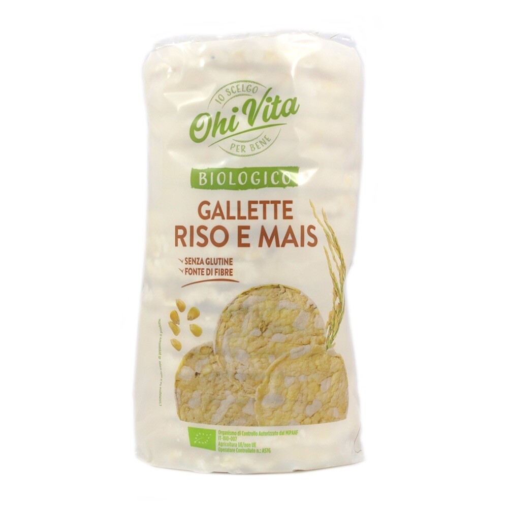 GALLETTE DI RISO E MAIS BIO GR 130 OHI VITA