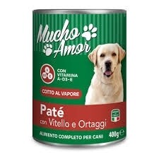 MUCHO AMOR PATÈ CON VITELLO E ORTAGGI GR 400