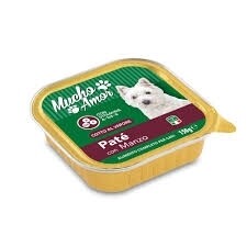 MUCHO AMOR PATÈ CANE CON MANZO GR 150
