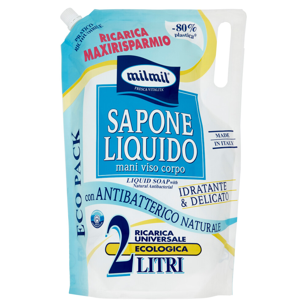 MIL MIL SAPONE LIQ NUTRIENTE W DELICATO LT 2