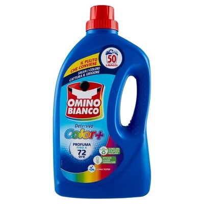OMINO BIANCO DET. COLORATI 50 LAV,