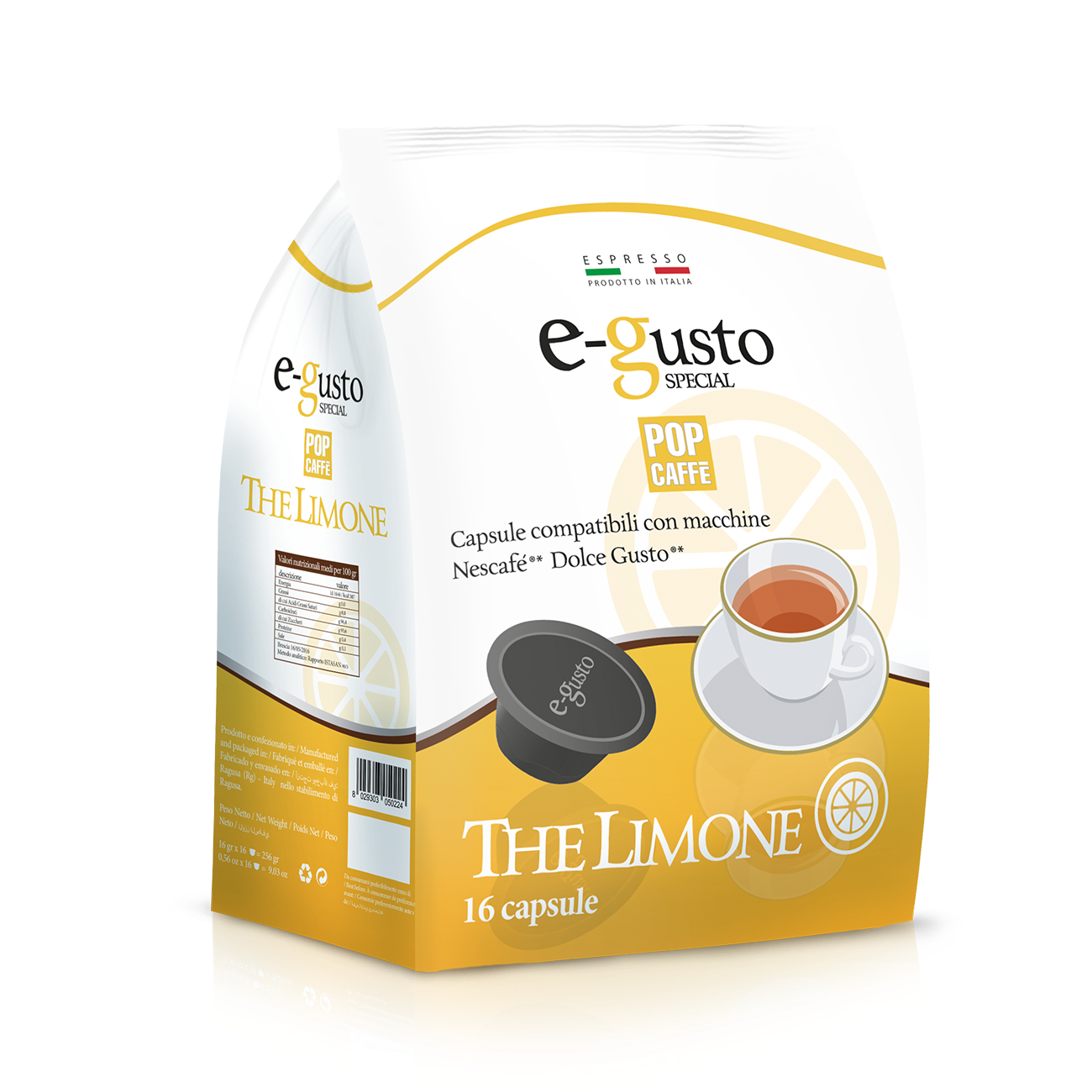 DOLCE GUSTO THE LIMONE  NES PZ 16 MYSPRESSO